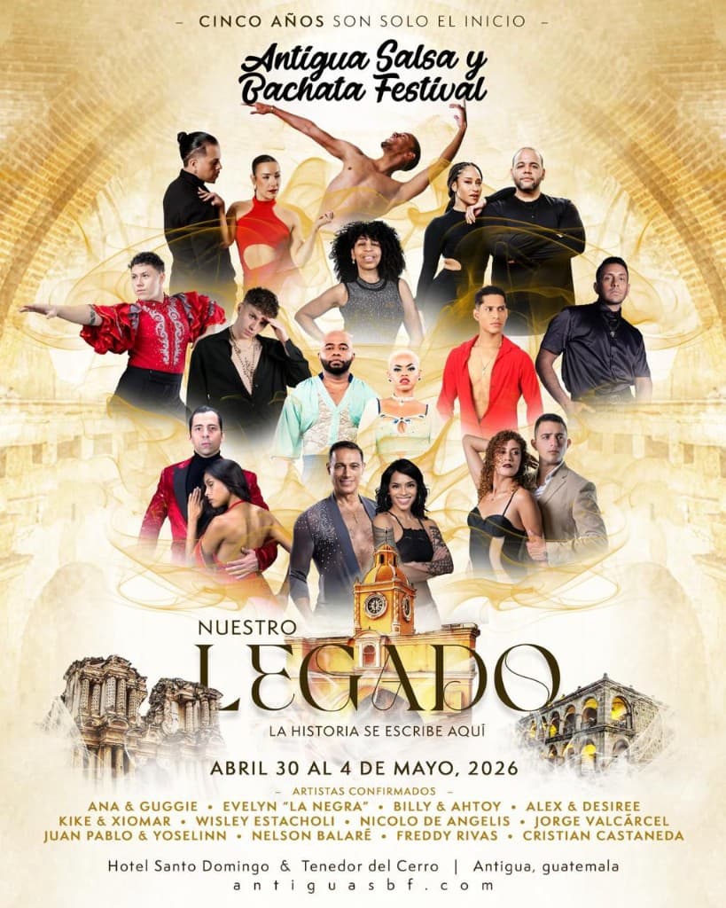Antigua Salsa and Bachata Festival 2026