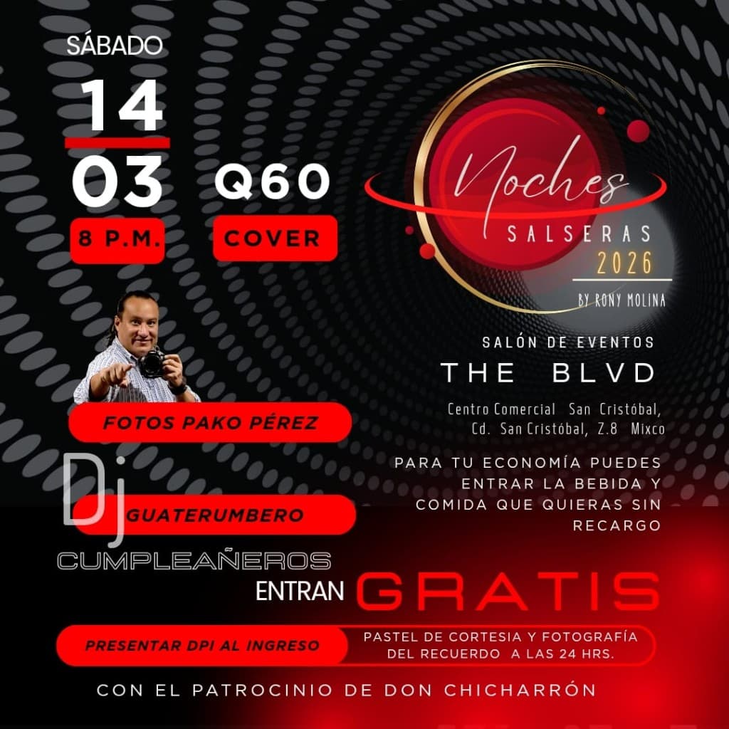 Noches Salseras 2026 – Cumpleañeros