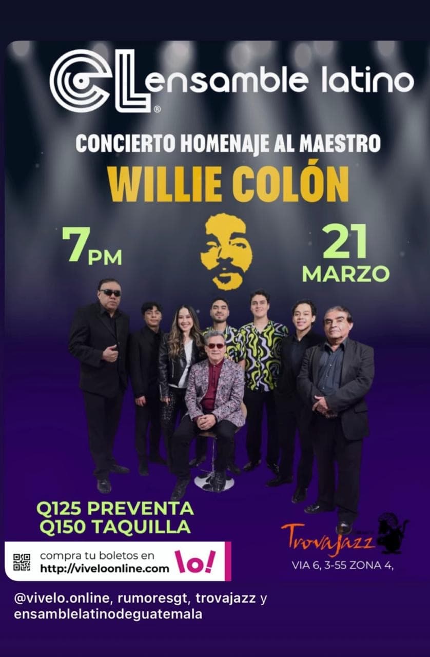 Ensamble Latino - Concierto homenaje al maestro Willie Colón