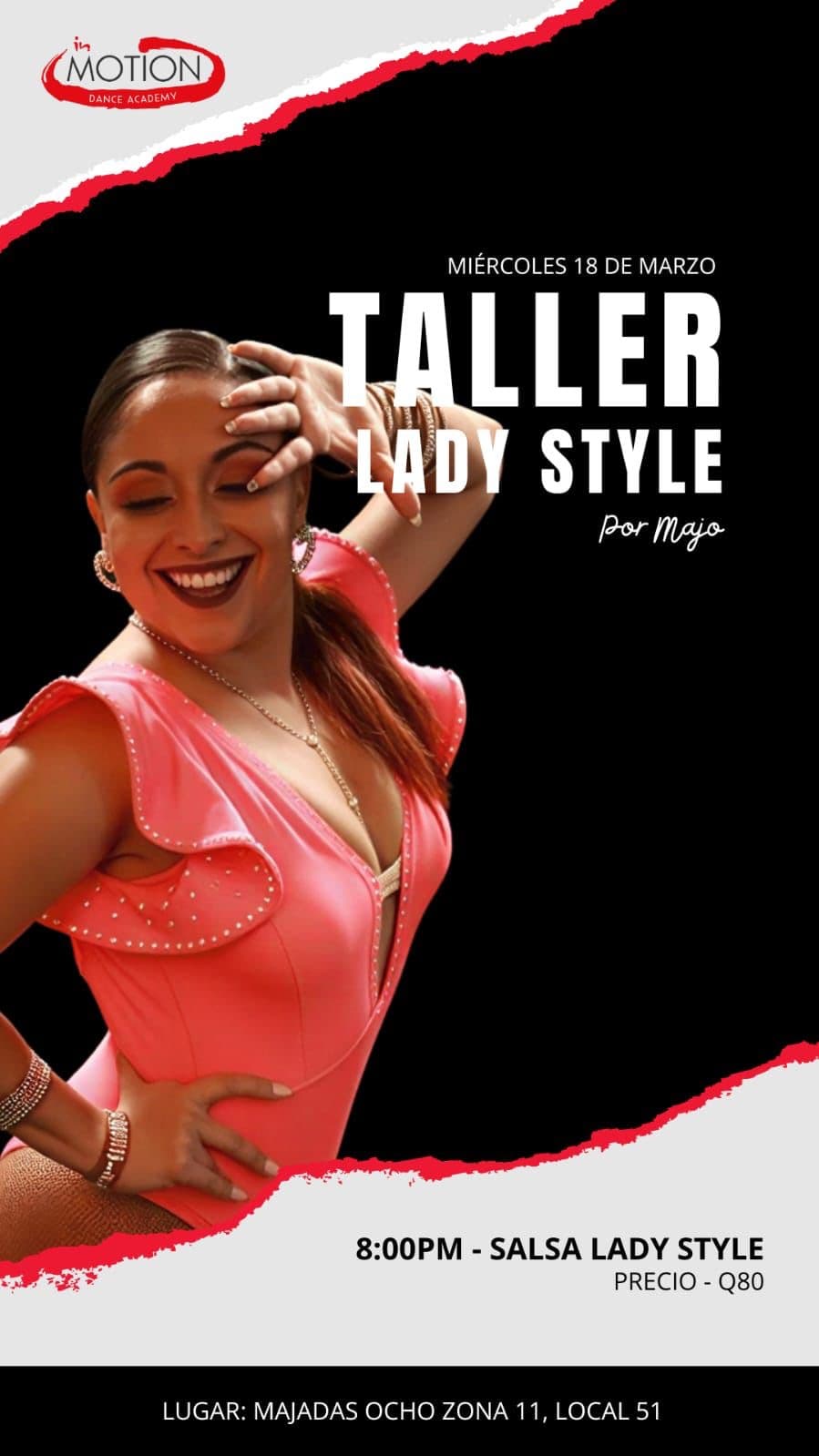 Taller Salsa Lady Style por Majo