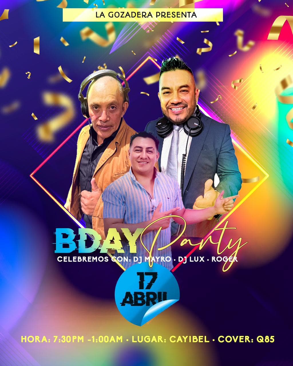 La Gozadera Birthday Party