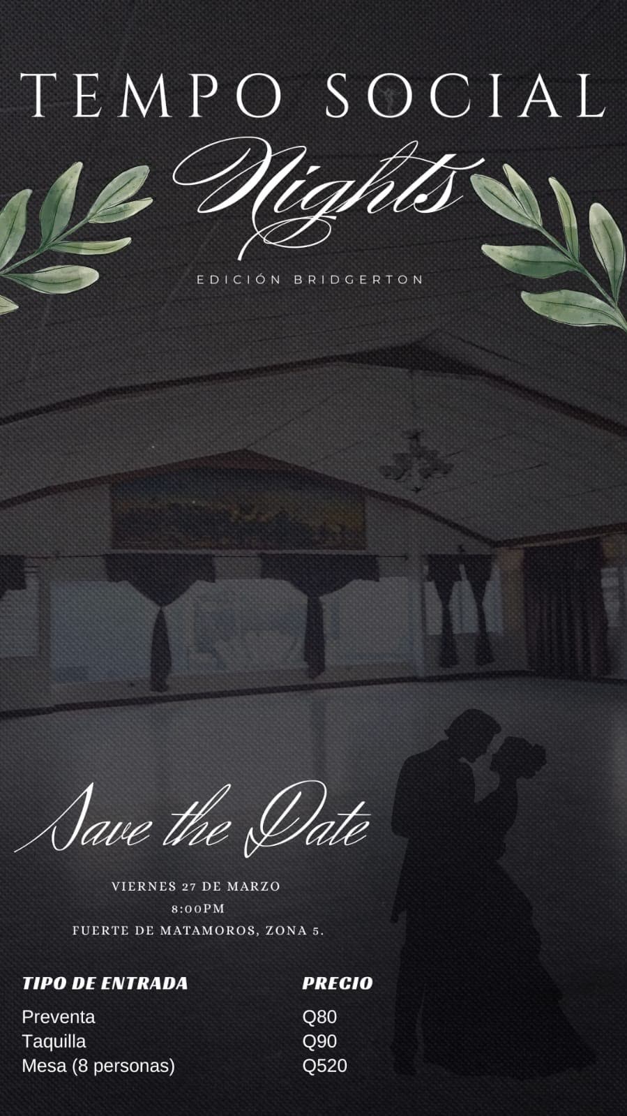 Tempo Social Night: Bridgerton Edition