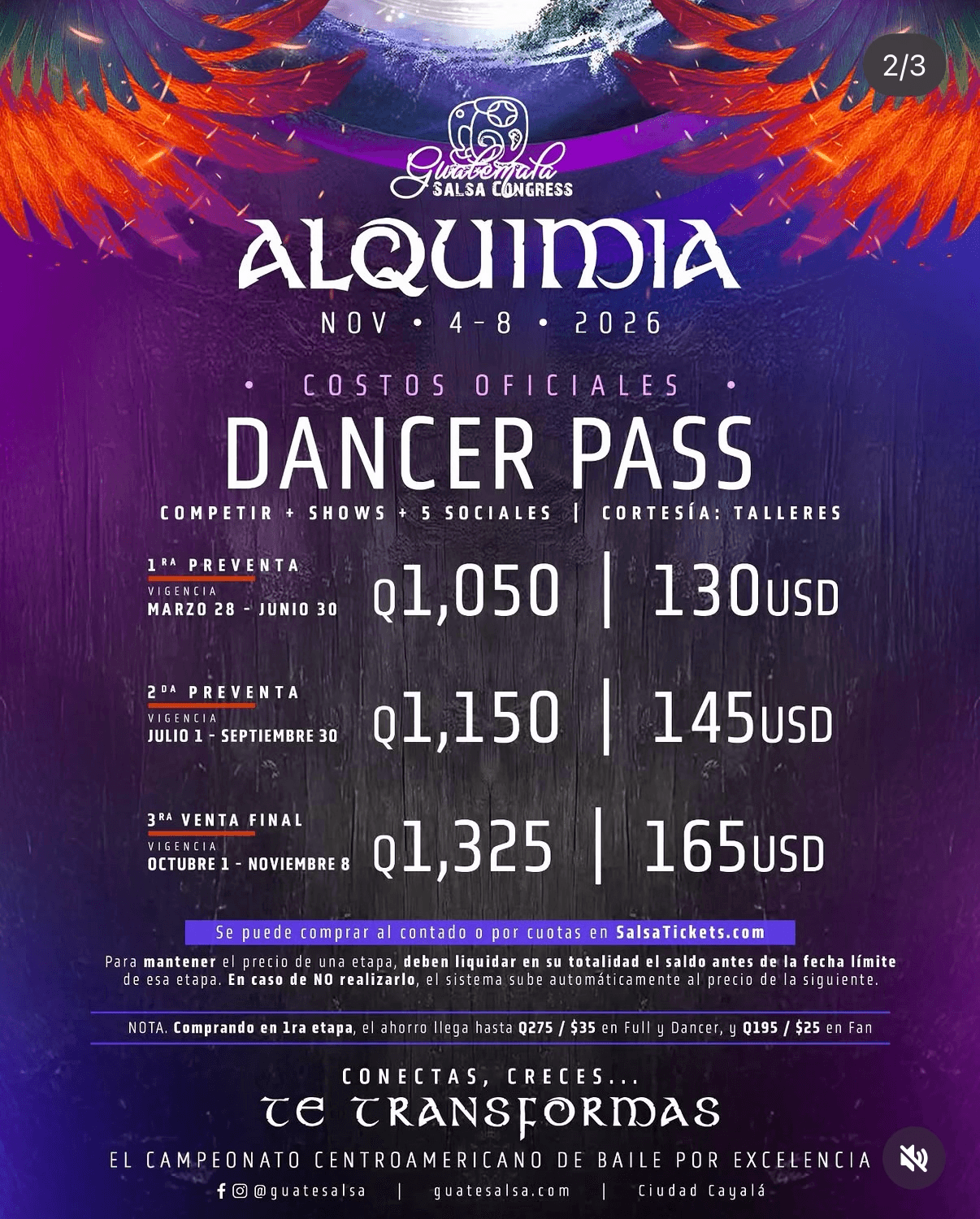 Guatemala Salsa Congress 2026 - Alquimia (3/4)