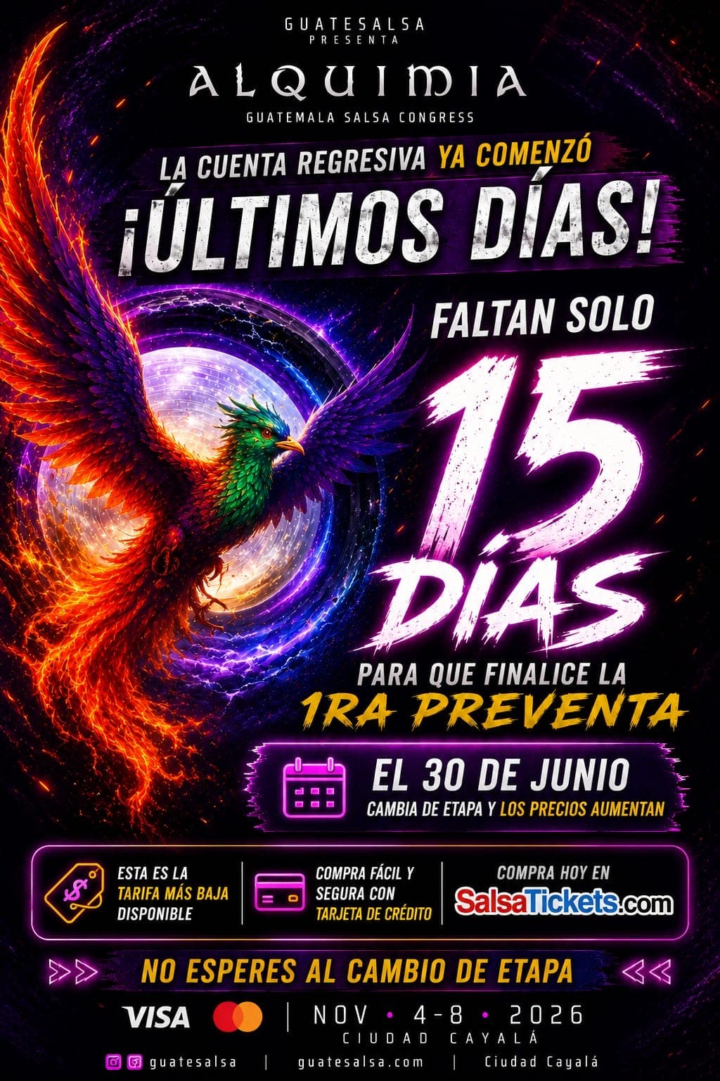 Guatemala Salsa Congress 2026 - Alquimia
