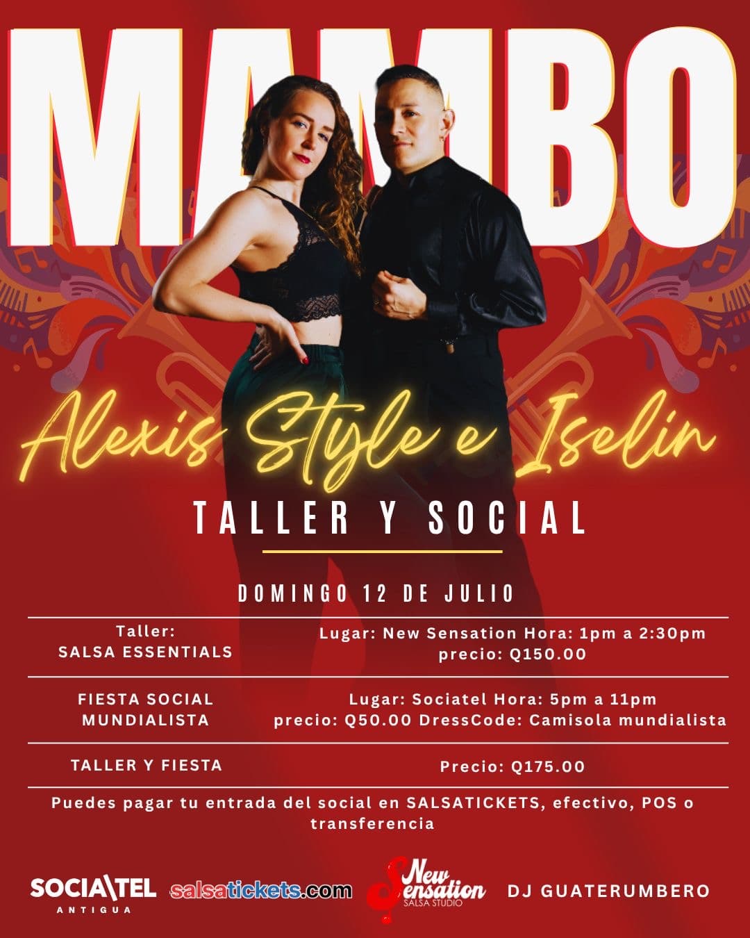 Mambo: Alexis Style e Iselin - Taller y Social